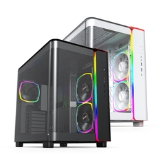 Case Montech King 95 Pro - Đen | Sẵn 6 fan ARGB