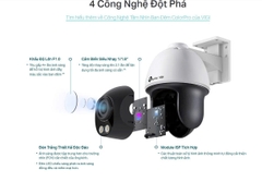 Camera Mạng VIGI C540S 4MP Ngoài Trời Xoay Nghiêng với Tầm Nhìn Ban Đêm ColorPro