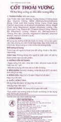 Viên uống Cốt Thoái Vương Á Âu hỗ trợ giảm triệu chứng viêm thoái hóa khớp (3 vỉ x 10 viên)