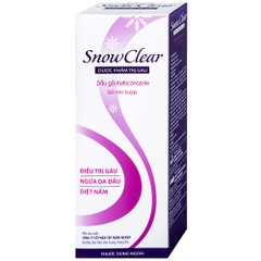 Dầu gội Snow Clear 50ml hỗ trợ cai thiện tình trạng gàu, viêm da tiết bã nhờn