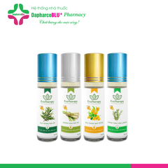 Tinh dầu bi lăn EcoTherapy [Lọ 9ml] 4 mùi hương thiên nhiên giải cảm, giảm đau, chống say xe