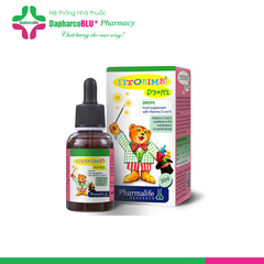 Fitobimbi Vitamin D3+K2 [30ml] Hỗ trợ hấp thu canxi cho trẻ