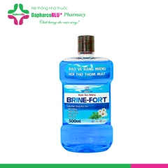 Nước súc miệng BRINE FORT làm sạch khoang miệng