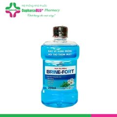 Nước súc miệng BRINE FORT làm sạch khoang miệng