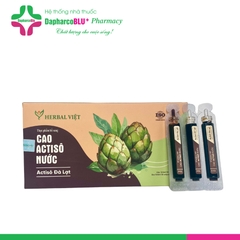 Cao Actiso nước HERBAL Việt [Hộp 10 ống x 10ml]