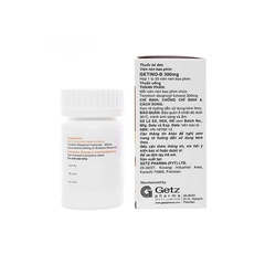 GETINO-B 300mg [Lọ/ 30 viên] Kiểm soát nhiễm HIV, điều trị viêm gan B mạn tính