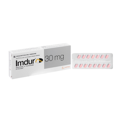 IMDUR 30MG [Hộp/ 30 viên] Điều trị dự phòng đau thắt ngực