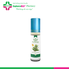 Tinh dầu bi lăn EcoTherapy [Lọ 9ml] 4 mùi hương thiên nhiên giải cảm, giảm đau, chống say xe