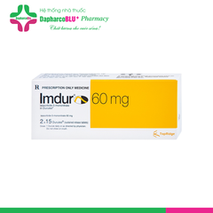 IMDUR 60MG [Hộp/ 30 viên] Điều trị dự phòng đau thắt ngực