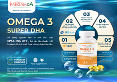 TPBVSK Megamda Omega 3 Super DHA