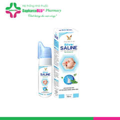 Dung dịch vệ sinh mũi Silver SALINE [Chai xịt 70ml]