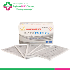 Khẩu trang y tế DANASA 4 lớp ( Xám)