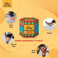 Cao hổ Tiger Balm RED [Lọ 19.4g]