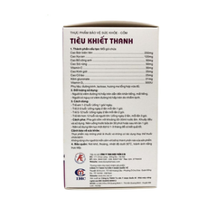 TIÊU KHIẾT THANH [Hộp 30 viên nén] Hỗ trợ giảm viêm đường hô hấp