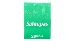 Cao dán Salonpas 20M(H/10 hộp nhỏx2 bao x10M)*