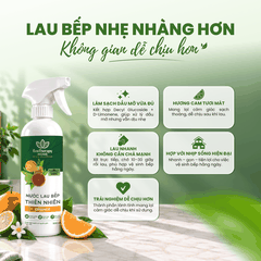 Nước lau bếp thiên nhiên Orange 500ml