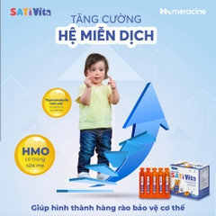 Đa vi chất SatiVita [Hộp 20 ống] Nạp Năng lượng, Tăng đề kháng