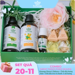 [SET QUÀ 20.11] COMBO SWEET THINGS FROM HEAVEN_QUÀ TẶNG TINH DẦU THIÊN NHIÊN