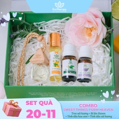[SET QUÀ 20.11] COMBO SWEET THINGS FROM HEAVEN_QUÀ TẶNG TINH DẦU THIÊN NHIÊN