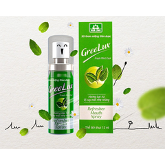 Xịt Thơm Miệng Greelux Fresh Mint Cool 12ml