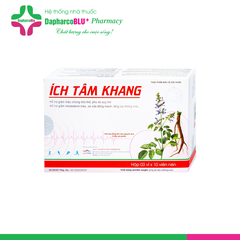 ÍCH TÂM KHANG [Hộp 03 vỉ x 10 viên nén] Hỗ trợ tim mạch