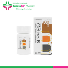 GETINO-B 300mg [Lọ/ 30 viên] Kiểm soát nhiễm HIV, điều trị viêm gan B mạn tính