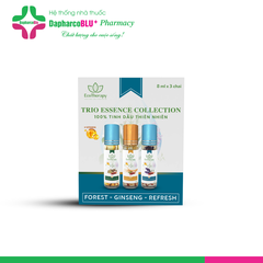 [COMBO] 3 Tinh dầu bi lăn Thảo mộc cao cấp EcoTherapy -  Liệu pháp thiên nhiên, giảm căng thẳng mệt mỏi