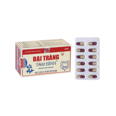 ĐẠI TRÀNG TÂM BÌNH [Hộp 60 viên] Hỗ trợ giảm viêm đại tràng
