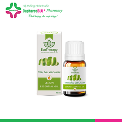 Tinh dầu VỎ CHANH cao cấp EcoTherapy [Lọ 10ml] xông phòng, khử mùi, lọc không khí