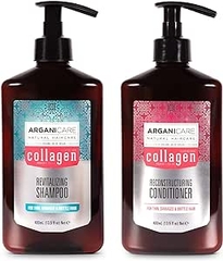 Bộ dầu gội và xả arganicare collagen 400ml & 750ml