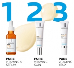 Serum chống nhăn La Roche-Posay Pure vitamin C10 Anti-Wrinkle Radiance Renewing Concentrate Serum 30 ml