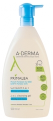 Sữa tắm gội trẻ em aderma 2 trong 1 500ml