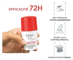 Lăn nách Vichy đỏ 50ml bảo vệ 72 giờ
