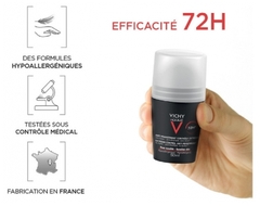 Lăn nách Vichy đen dành cho nam 72 giờ