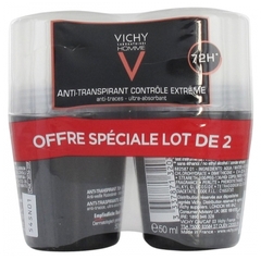 Lăn nách Vichy đen dành cho nam 72 giờ