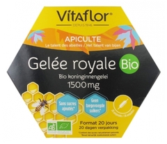 Sữa ong chúa vitaflor hữu cơ 1500 mg 20 ống