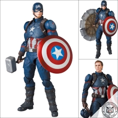 Mafex 130: Mafex Captain America (Endgame ver.)