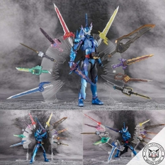S.H.Figuarts: Kamen Rider Xcross Saber và Set 10 Seiken