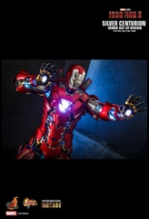 Hottoys MMS618: Hottoys Ironman Mark 33 Silver Centurion (Armor Suit Up ver.)