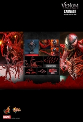 Hottoys MMS620: Hottoys Carnage DX (Venom: Let There Be Carnage)