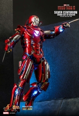 Hottoys MMS618: Hottoys Ironman Mark 33 Silver Centurion (Armor Suit Up ver.)