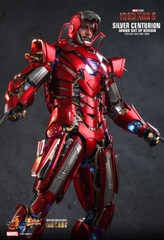 Hottoys MMS618: Hottoys Ironman Mark 33 Silver Centurion (Armor Suit Up ver.)