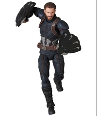 Mafex 122: Mafex Captain America (Infinity War ver.)