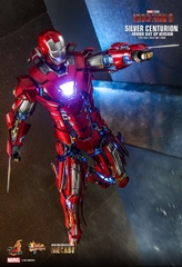 Hottoys MMS618: Hottoys Ironman Mark 33 Silver Centurion (Armor Suit Up ver.)