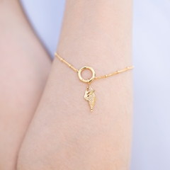 Charm Nữ Vũ Công Rạng Rỡ - Vàng
