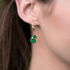 Charm Hồ Lô Diệu Kỳ - Xanh lá viền vàng