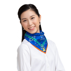 Khăn lụa vuông Nét Tao Nhã Của Người Mãn Châu