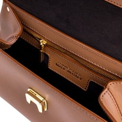 Túi xách da cao cấp Italia Premium Leather - Màu Nâu