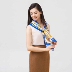 Khăn lụa Phụng Tiên Trên Thế Giới Sapphire