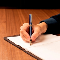 Bút bi Kỳ Diệu Chân Thiện Nhẫn - Xanh navy